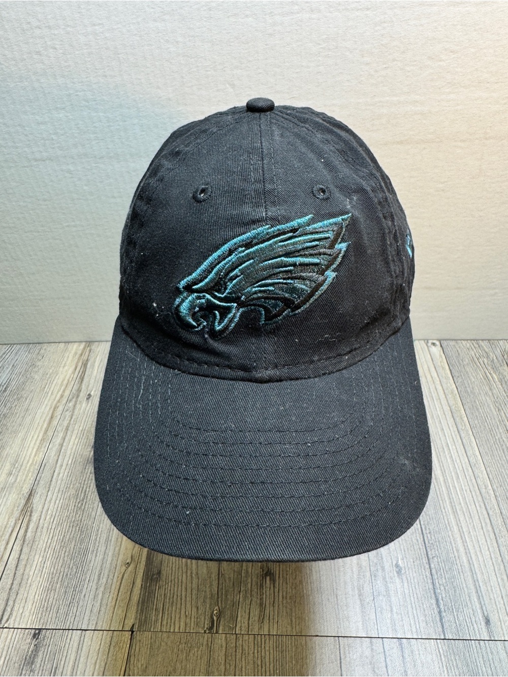 New Era Black Philadelphia Eagles NFL Football Eclipse Adjustable Youth Hat Cap